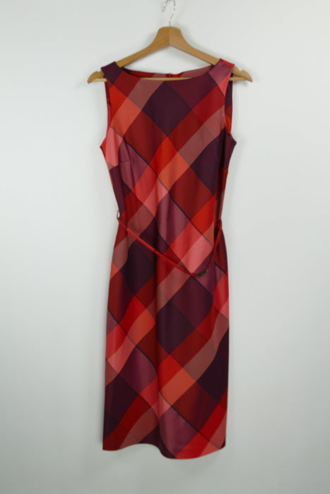 Rotes Damen Kleid, Gr. 38, trend . line