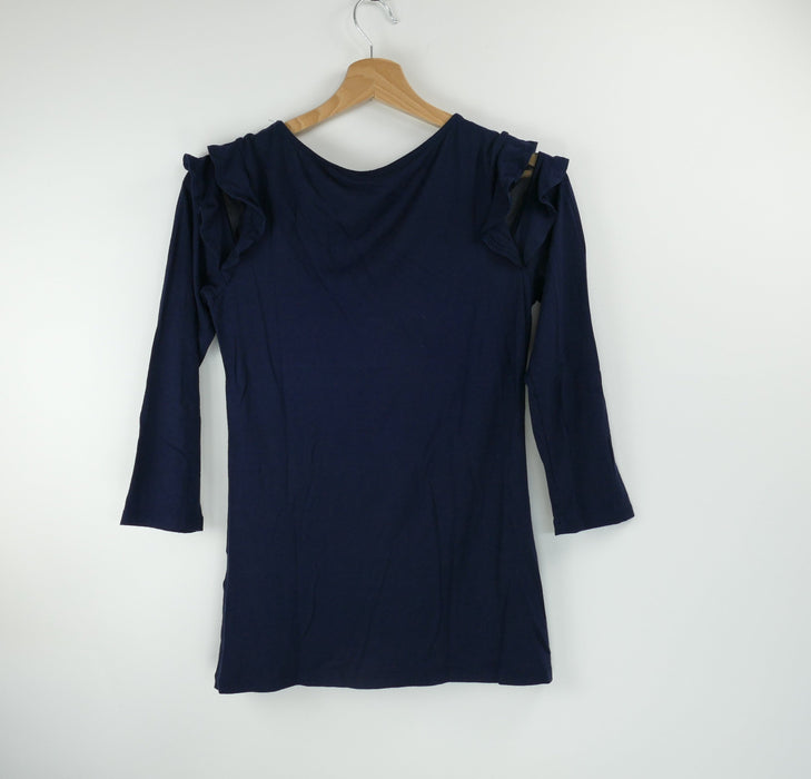 Blaues Damen Sweatshirt, Gr. M, orsay