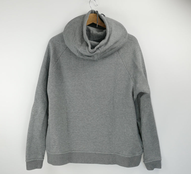 Grauer Damen Kapuzen Pullover, Gr. M, NIKE