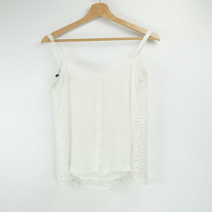 Weisses Damen Top, Gr. S