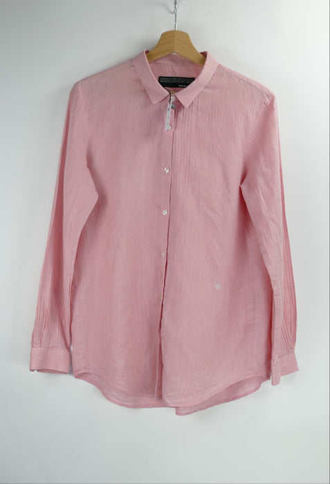 Rosa Damen Bluse, Gr. M, The Kooples