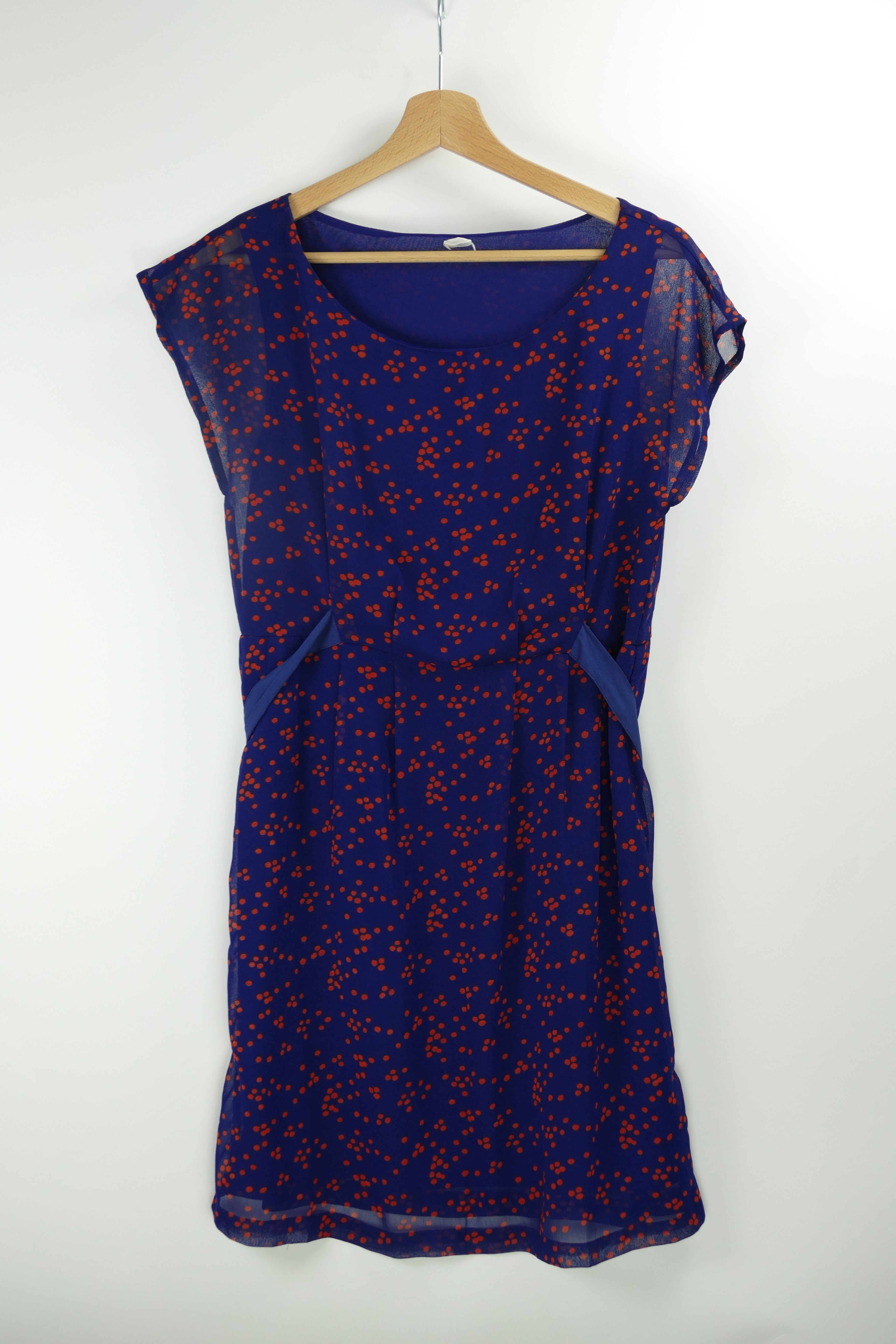 Blaues Damen Kleid, Gr. S