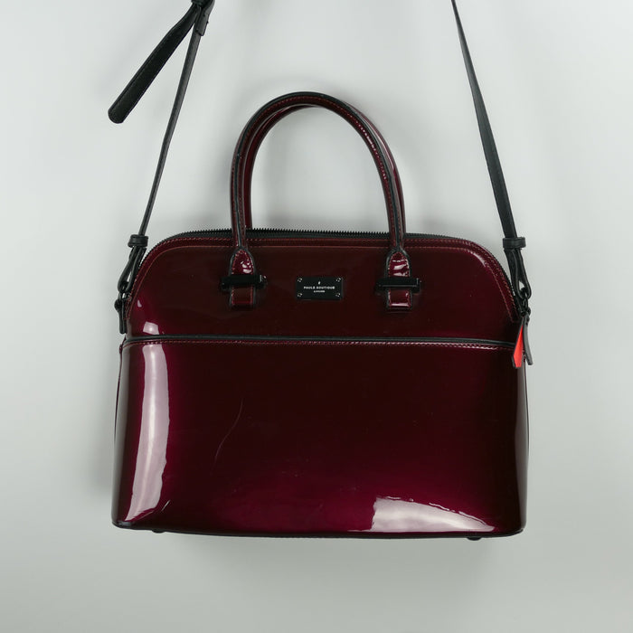 Bordeauxrote Damen Handtasche, PAULS BOUTIQUE LONDON