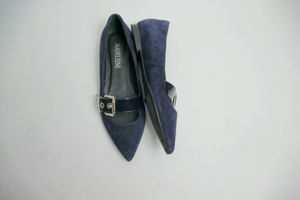 Dunkelblauer Damen Halbschuh, Gr. 37, Madeleine
