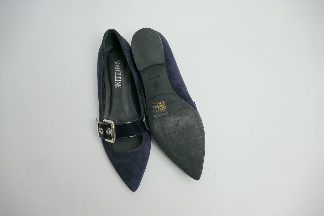 Dunkelblauer Damen Halbschuh, Gr. 37, Madeleine