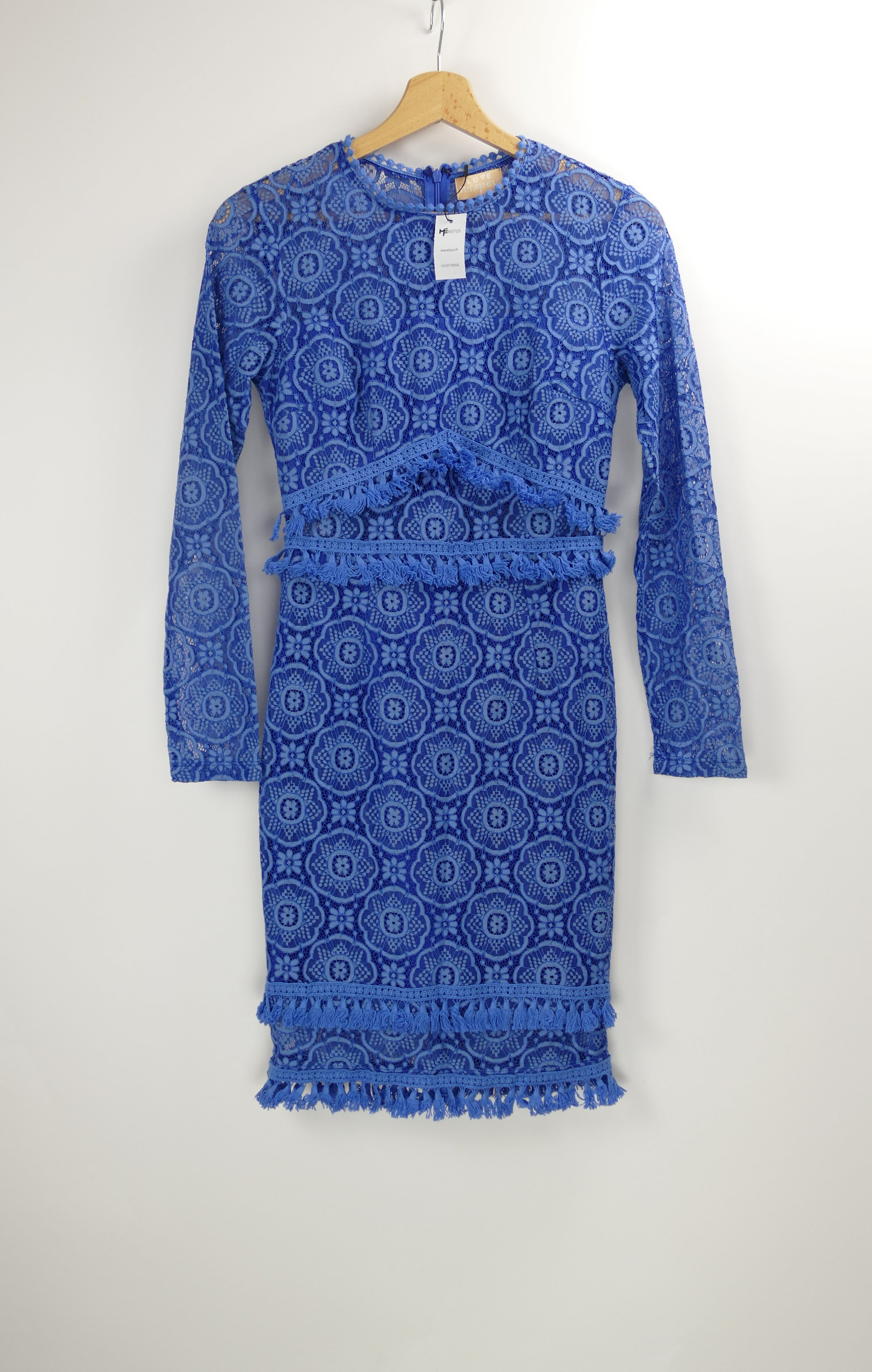 Blaues Damen Kleid, Gr. S, LOVE TRIANGLE