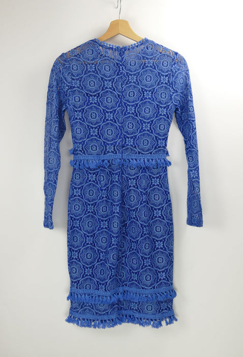 Blaues Damen Kleid, Gr. S, LOVE TRIANGLE