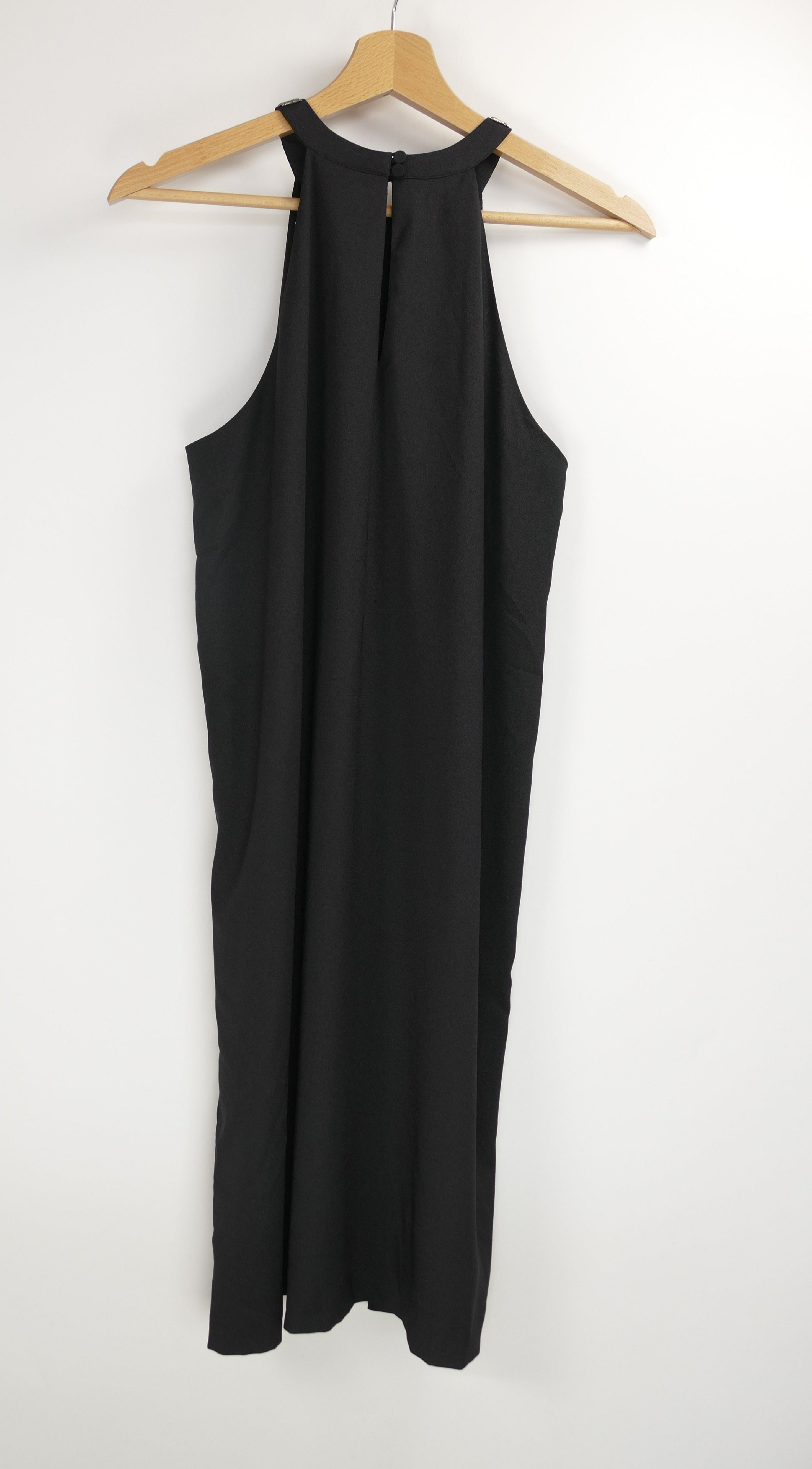 Elegantes schwarzes Damen Kleid, Gr. 38, H&M