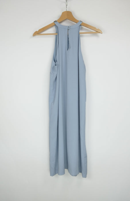 Elegantes hellblaues Damen Kleid, Gr. 38, H&M