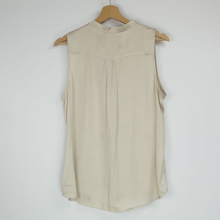 Elegante beige Damen Bluse, Gr. 38, H&M