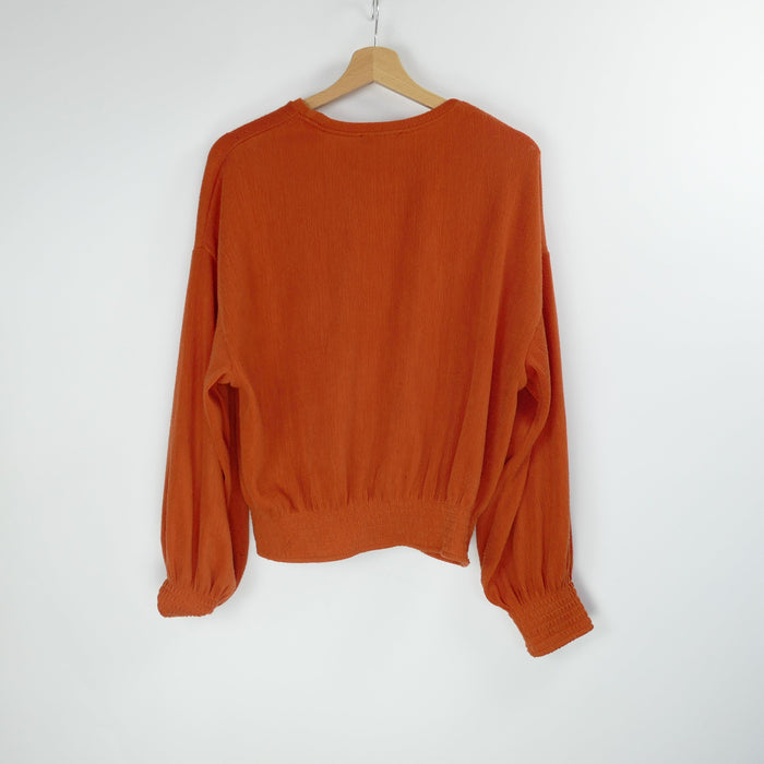 Oranger Damen Pullover, Gr. S, ZARA