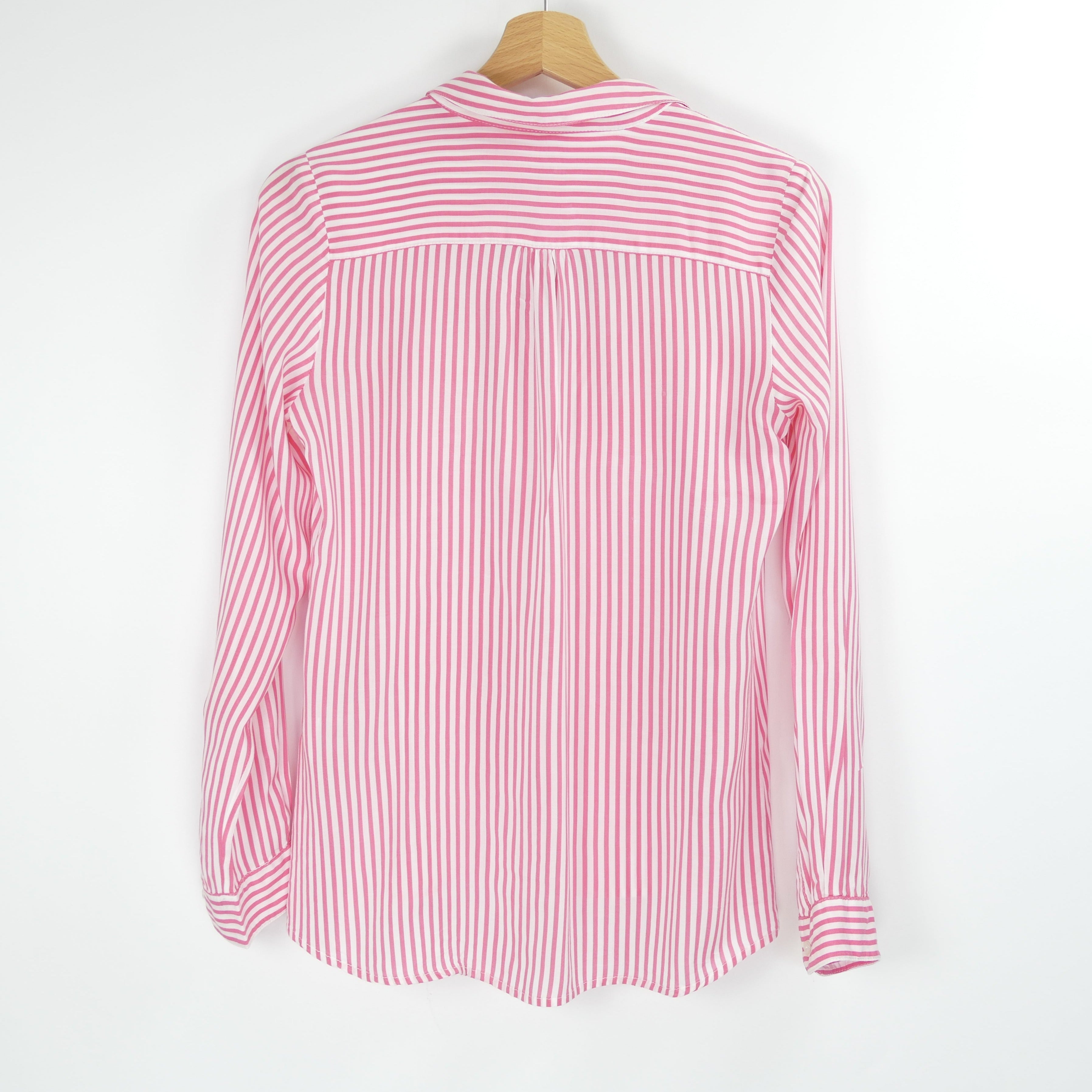 Weiss-rosa Damen Bluse, Gr. 34, Marie Lund