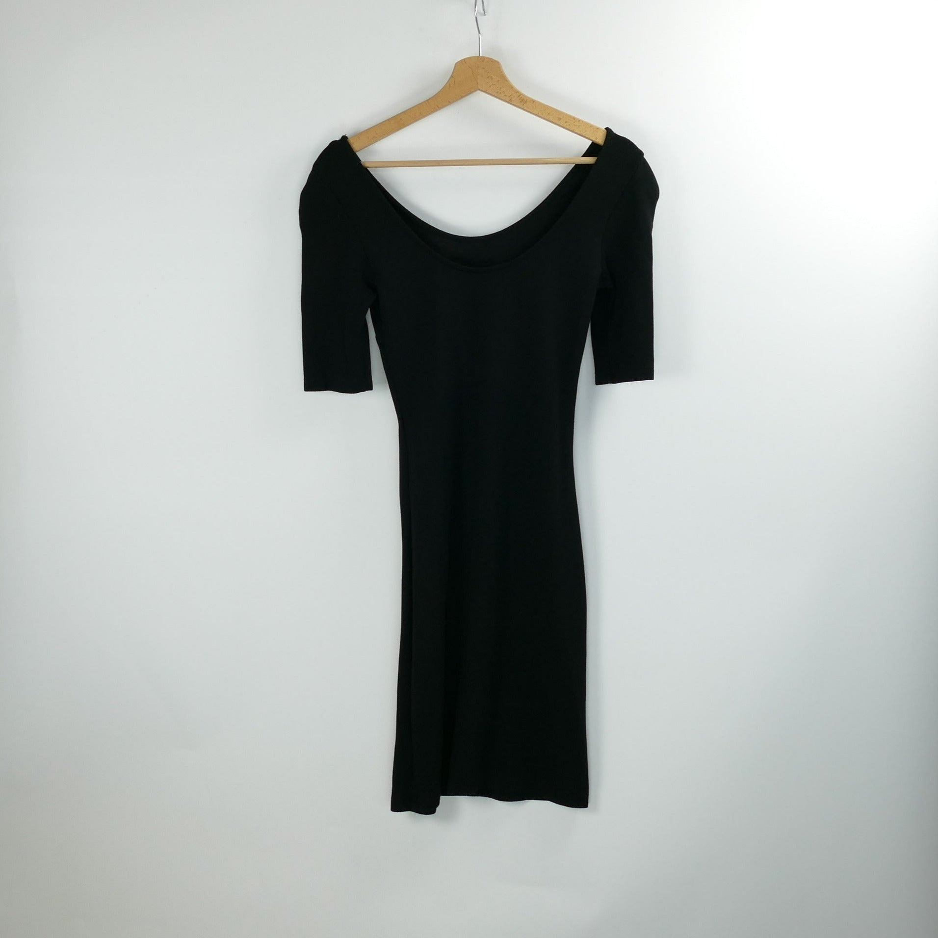 Schwarzes Damen Kleid, Gr. 34, H&M