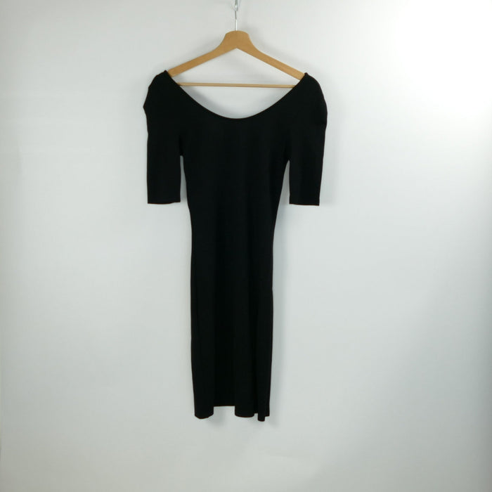 Schwarzes Damen Kleid, Gr. 34, H&M