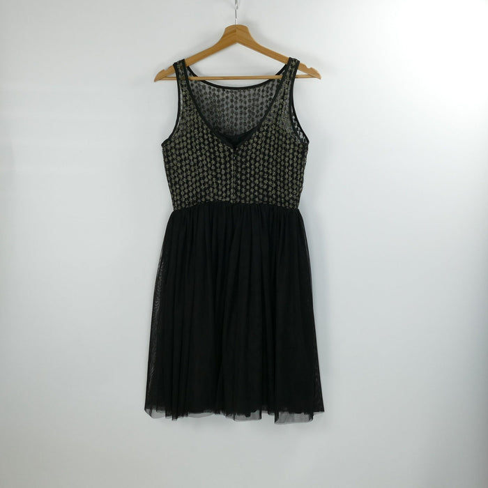 Schwarzes Damen Kleid, Gr. S, Derhy