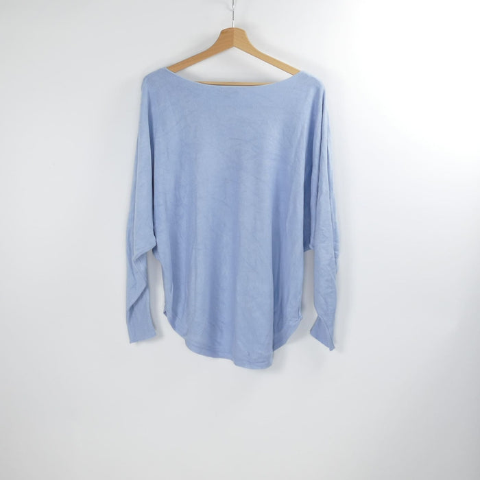 Hellblauer Damen Pullover, Gr. 38, MORE & MORE