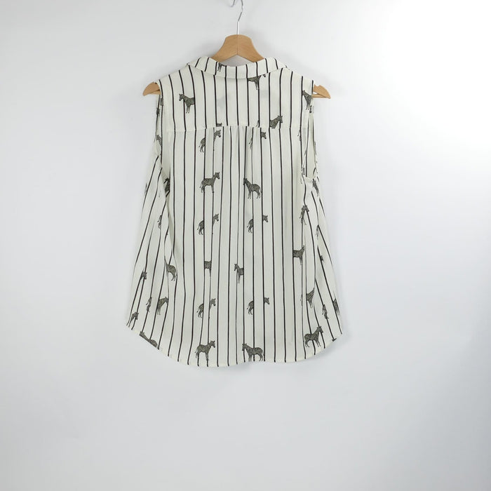 Weisse Damen Bluse, Gr. M, BILICZKI