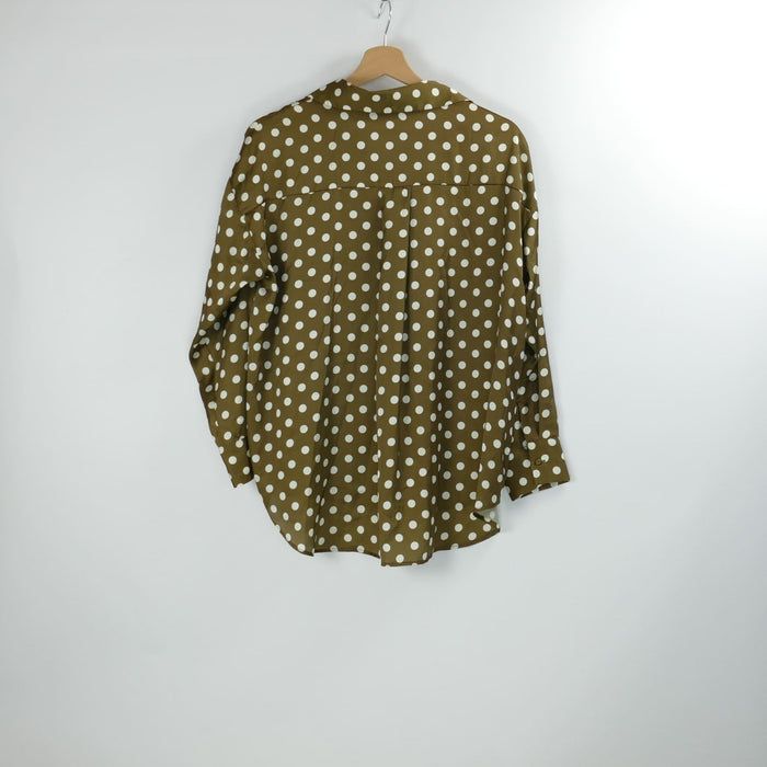 Braune Damen Bluse, Gr. XS, ZARA