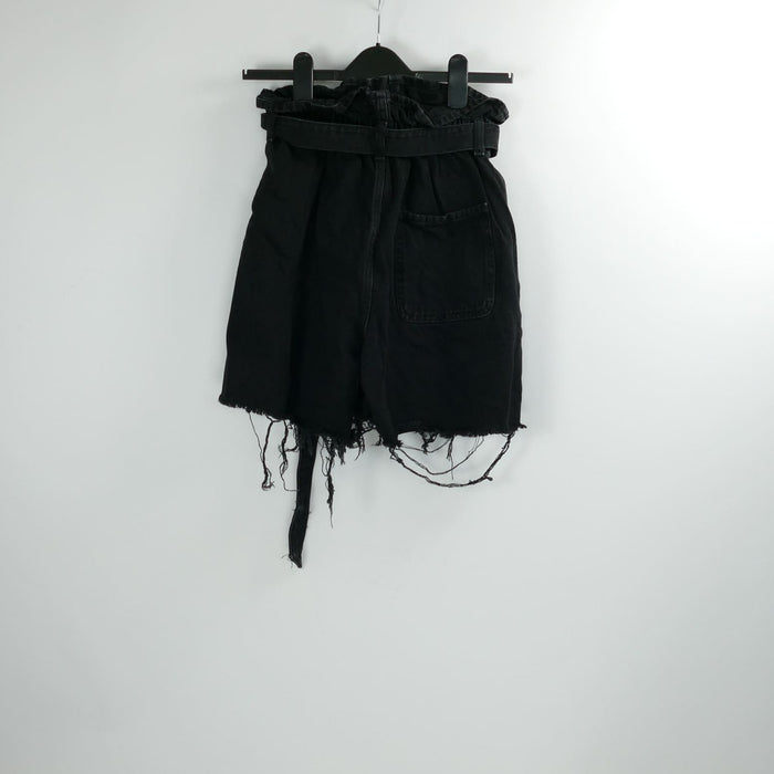 Schwarze Damen Jeansshorts, Gr. 36, ZARA