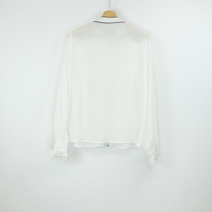 Weisse Bluse, Gr. 40, FASHION UNION