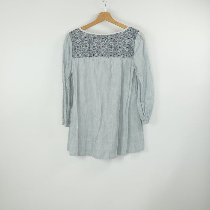 Blau-weisse Bluse, Gr. M, o'neil