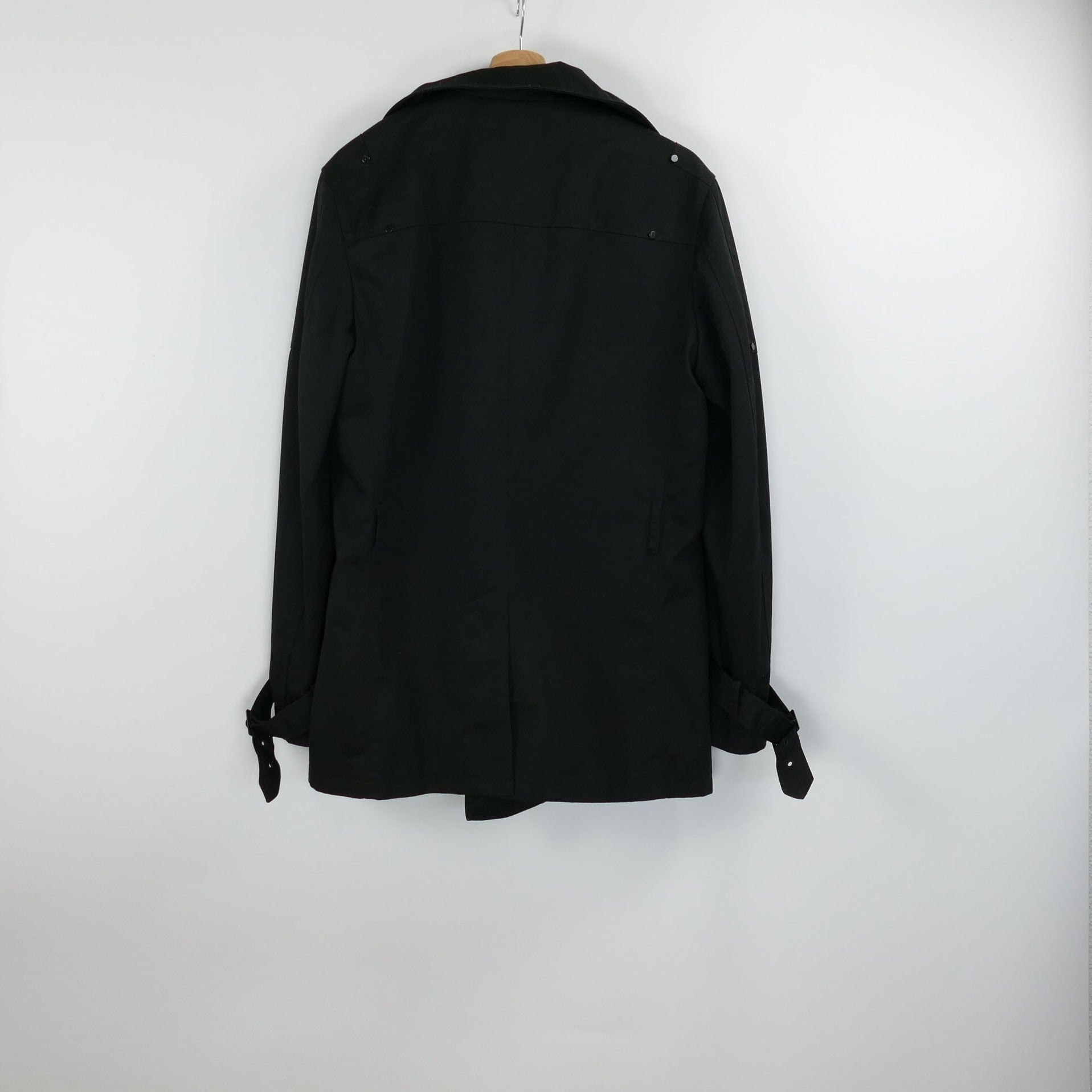 Schwarzer Herren Mantel, Gr. M, WE Fashion