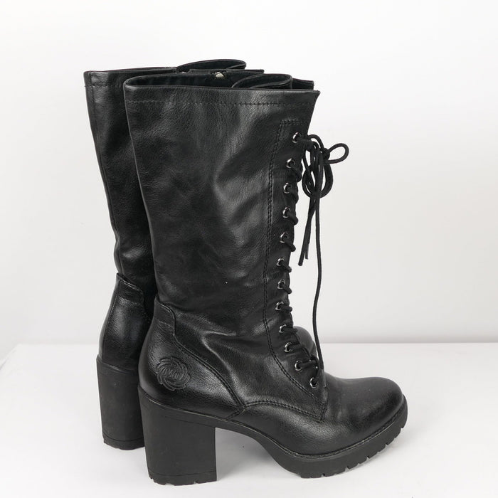 Schwarzer Stiefel, Gr. 37, MARCO TOZZI