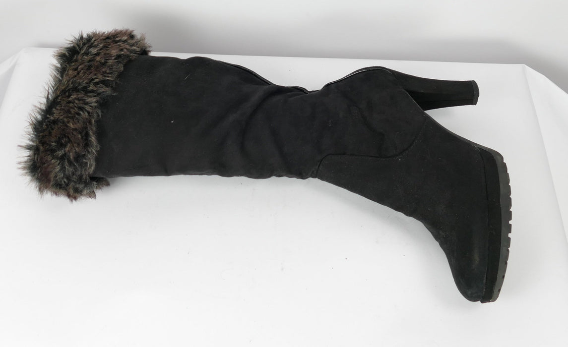 Schwarze Damen Stiefel, Gr. 38, Graceland