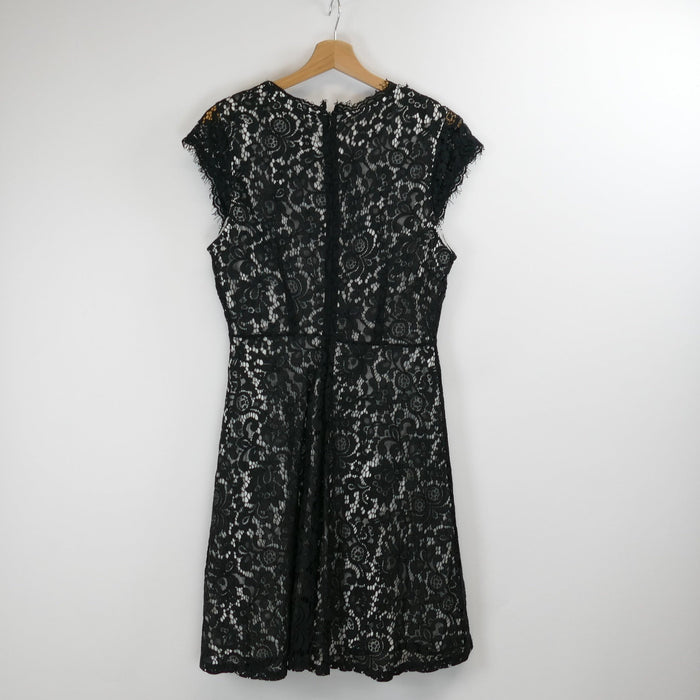 Schwarzes elegantes Kleid, Gr. M, H&M