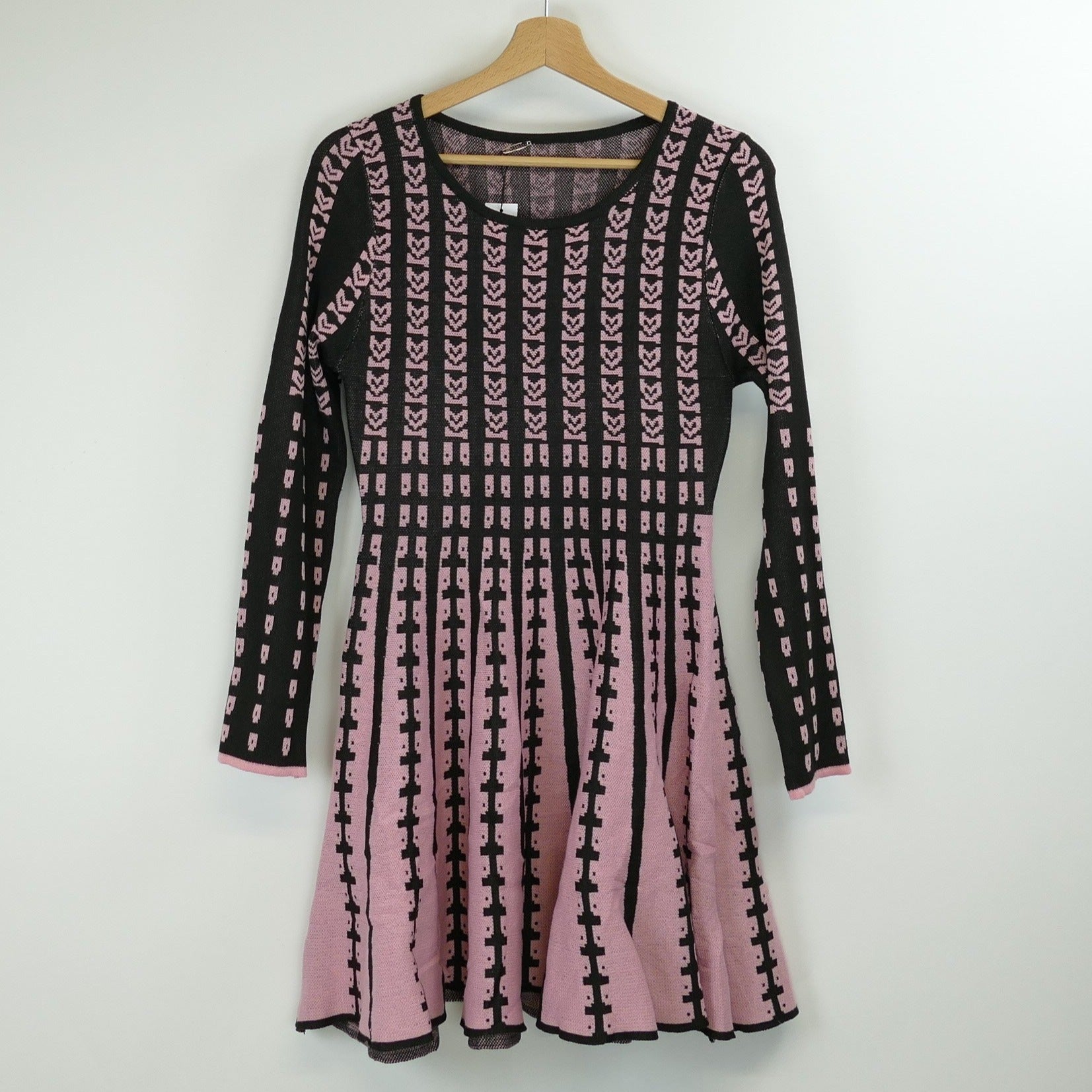 Schwarz-Rosa Kleid, Gr. M