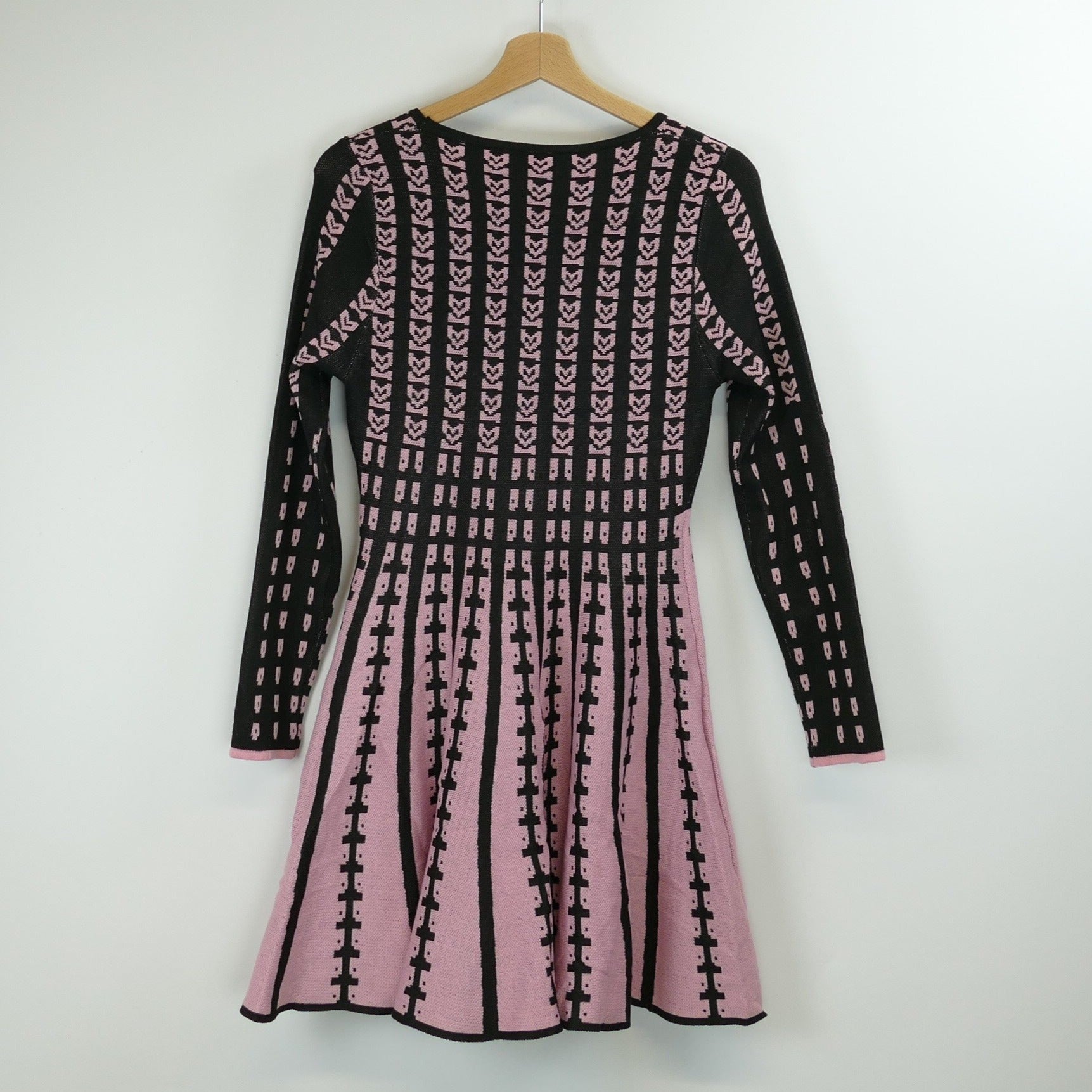 Schwarz-Rosa Kleid, Gr. M