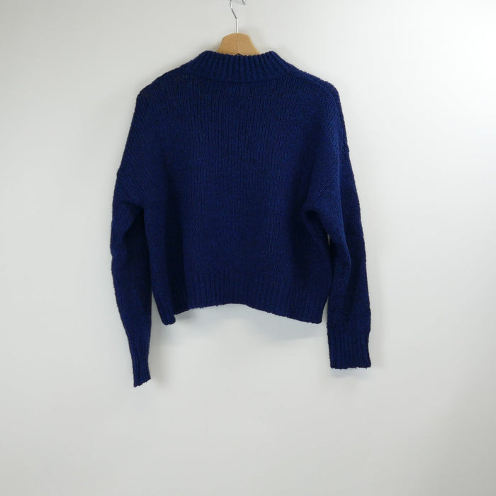 Dunkelblauer Damen Pullover, Gr. 40, NEW LOOK