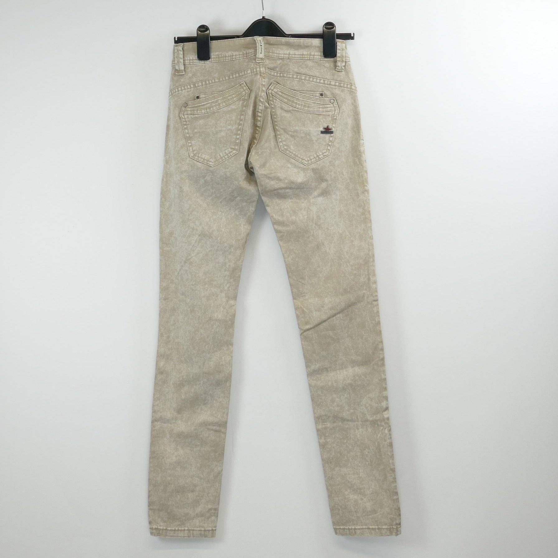 Beige-graue Damen Jeans, Gr. XS, Buena Vista