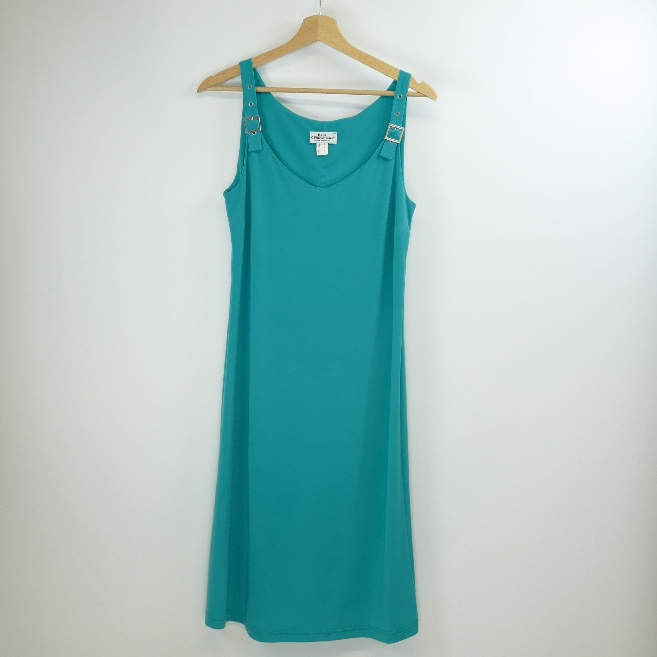 2-teiliges grünes Damen Kleid, Gr. 38, BEST CONNECTIONS