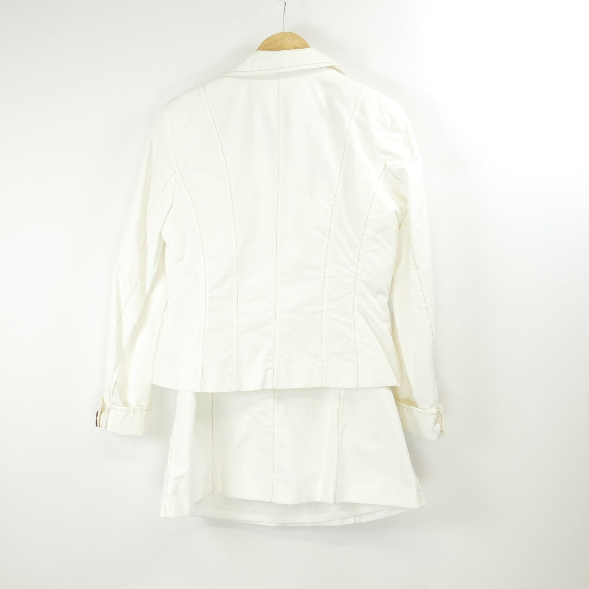 2-teiliges weisses Damen Kleid, Gr. 36, Alba Moda