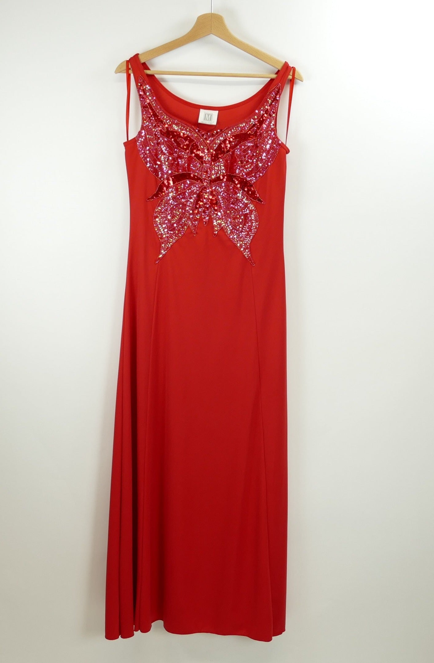 Rotes Damen Kleid, Gr. 38, MADELEINE