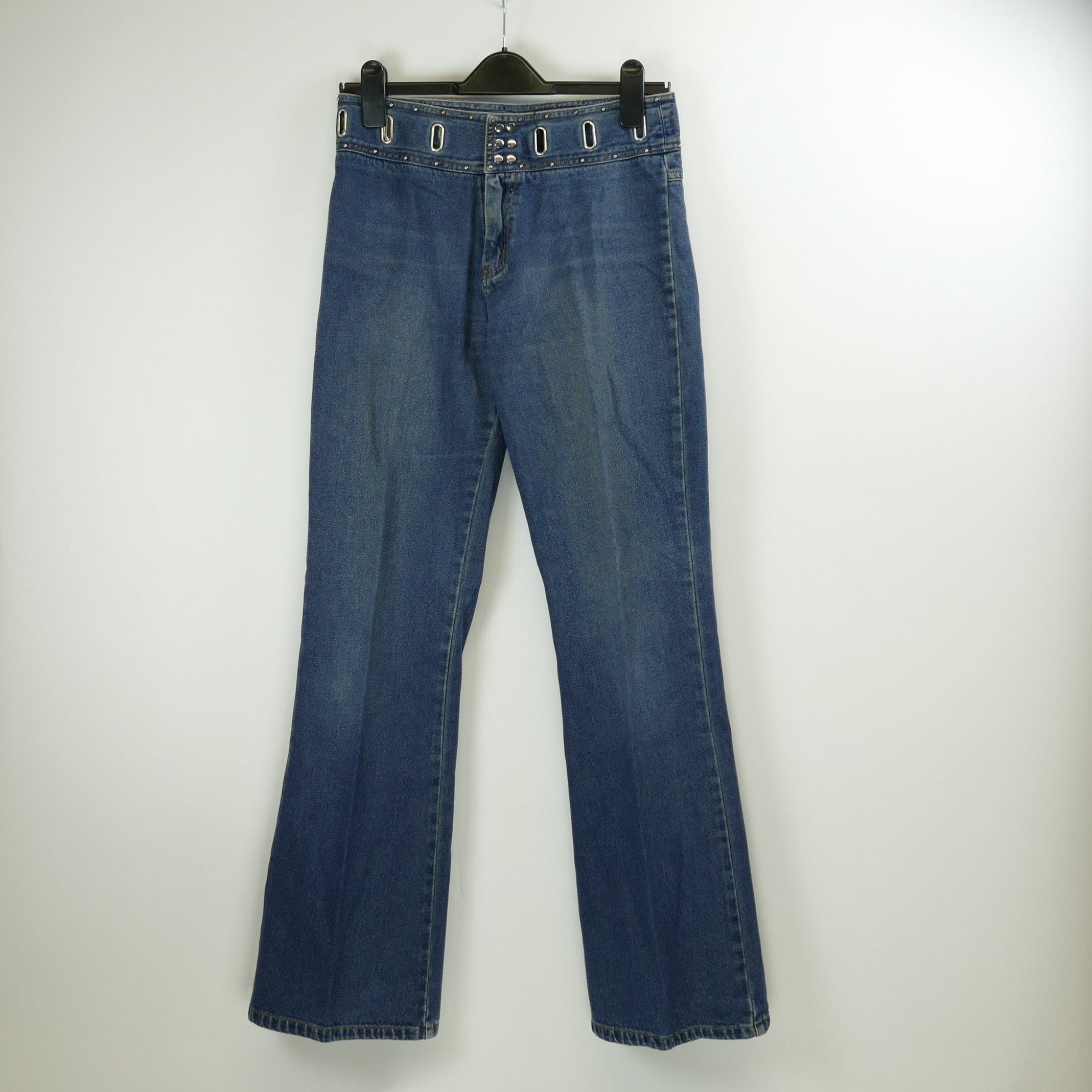 Blaue Damen Jeans, Gr. M, MILLIONX