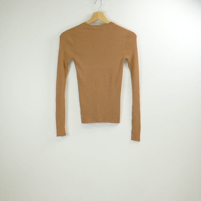 Brauner Damen Pullover, Gr. S, ZARA