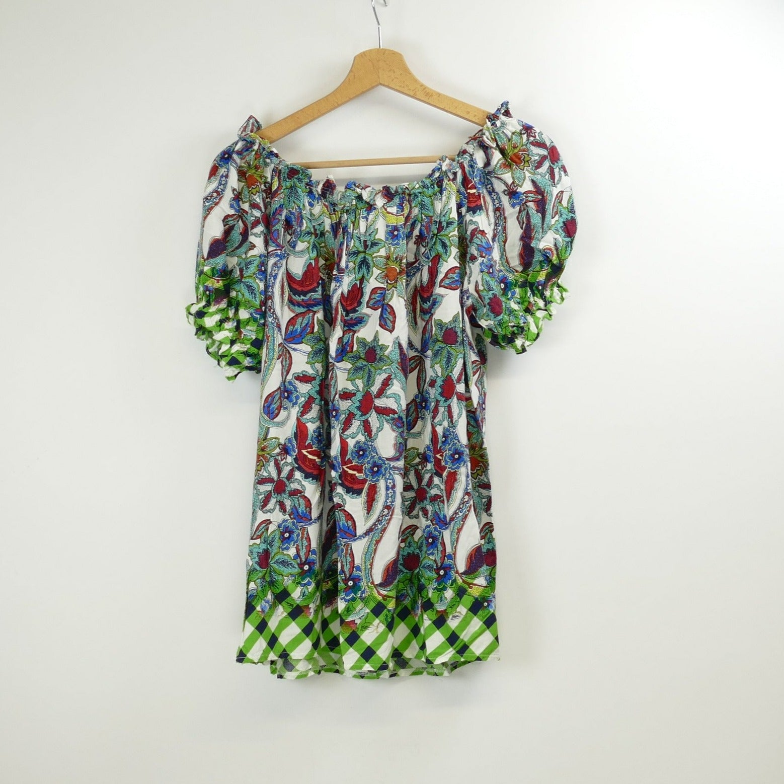 Bunte Bluse, Gr. 42, Nelly & Co