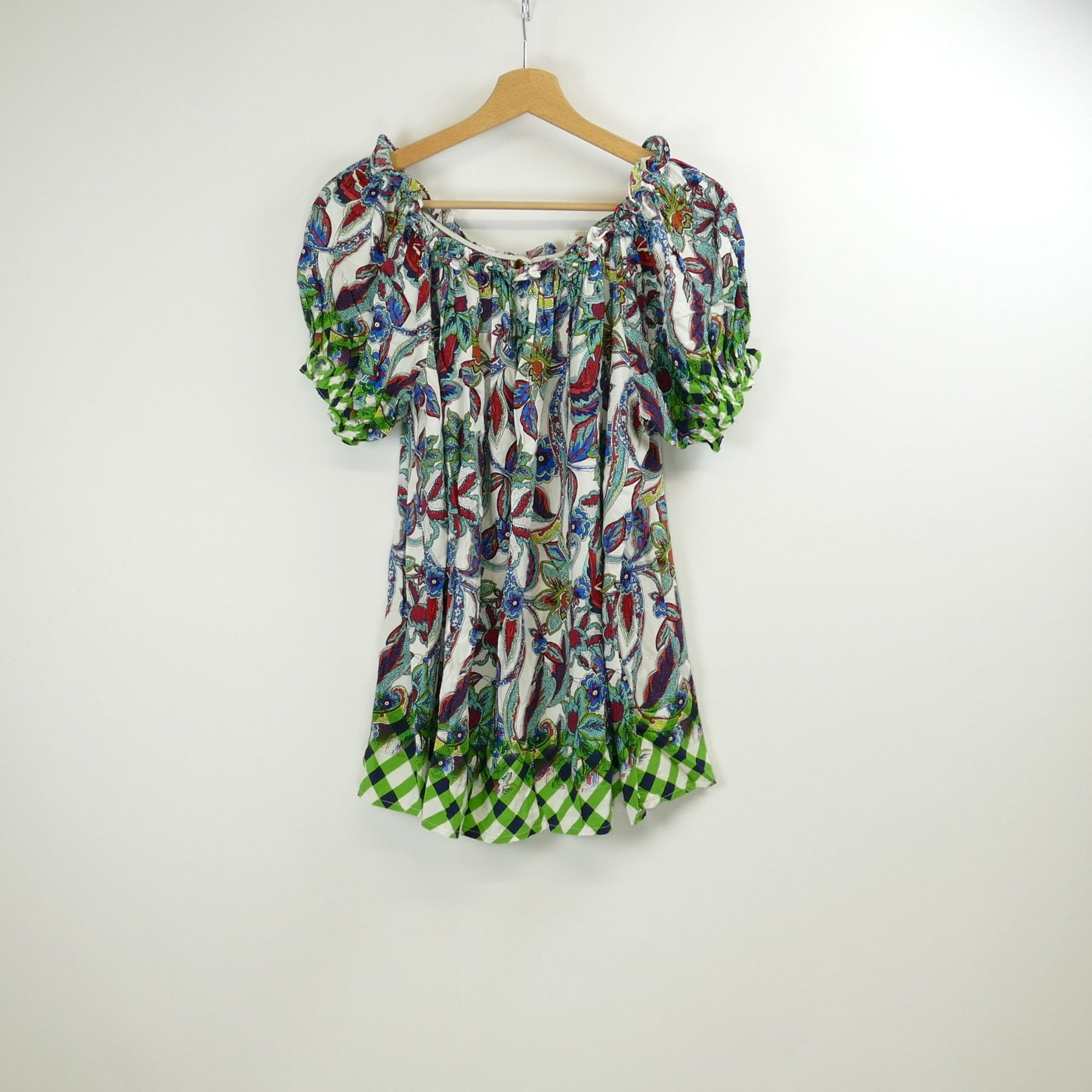 Bunte Bluse, Gr. 42, Nelly & Co