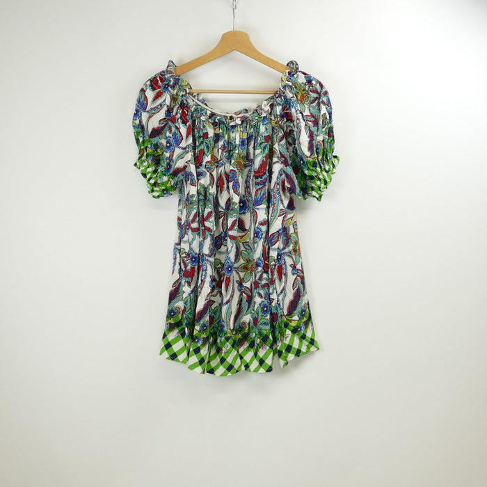 Bunte Bluse, Gr. 42, Nelly & Co