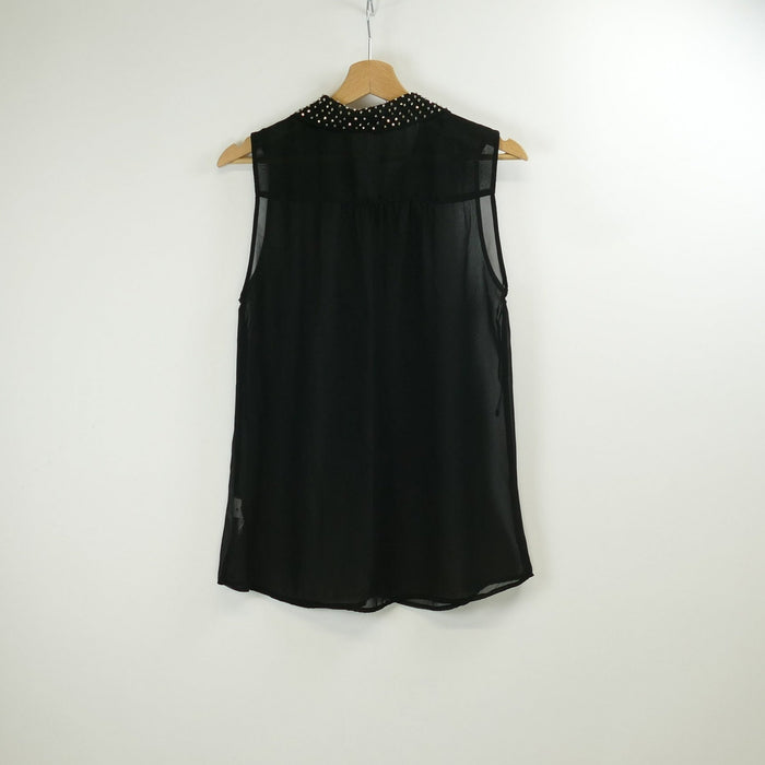 Schwarze Bluse, Gr. M, ZARA