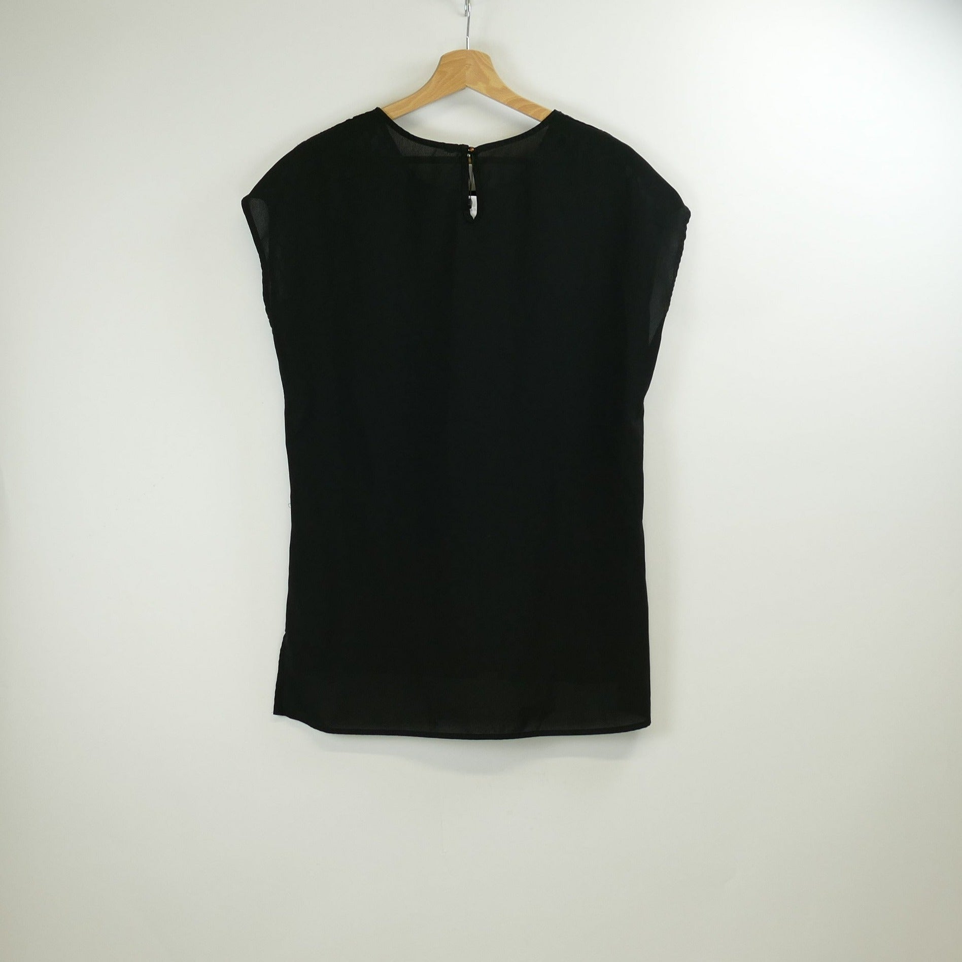 Schwarze Bluse, Gr. L