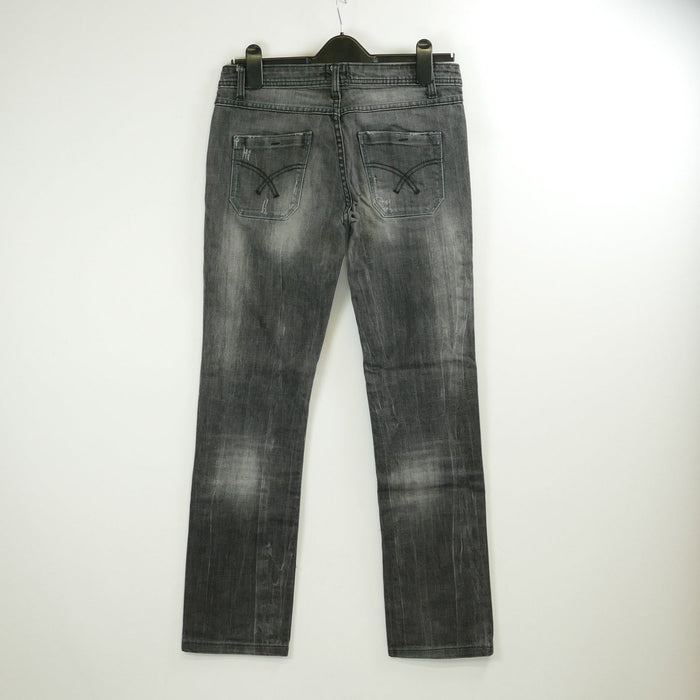 Graue Damen Jeans, Gr. 36, YESorNO