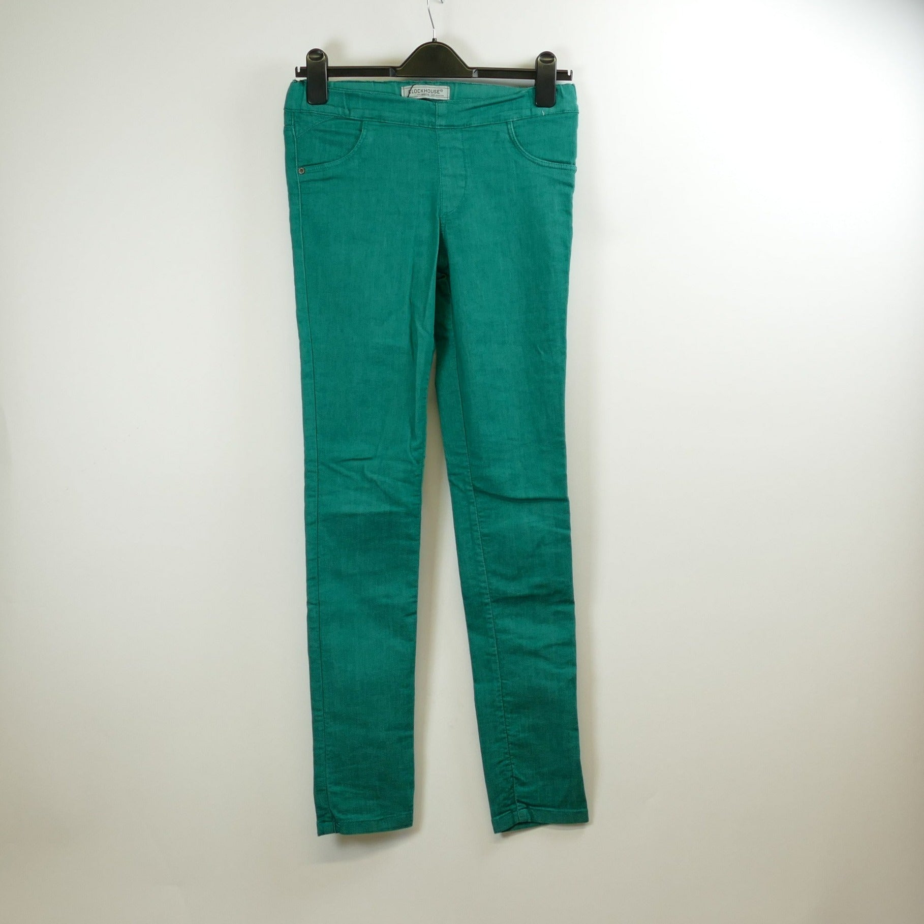Grüne Damen Jeans, Gr. 36, Clockhouse