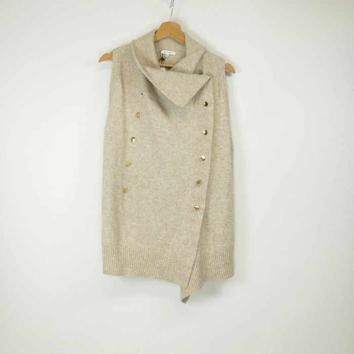 Elegante beige Damen Strickjacke, Gr. L, Valleygirl