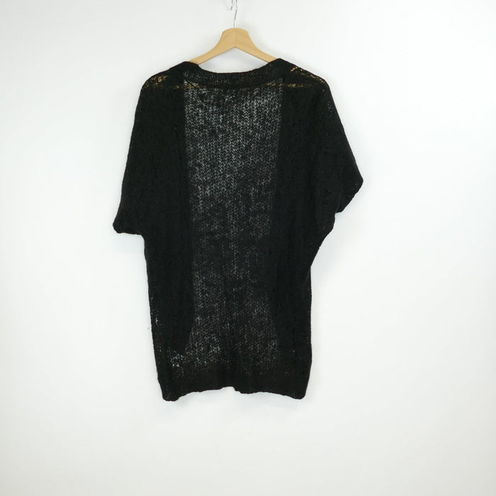 Schwarze Damen Strickjacke, Gr. M, H&M