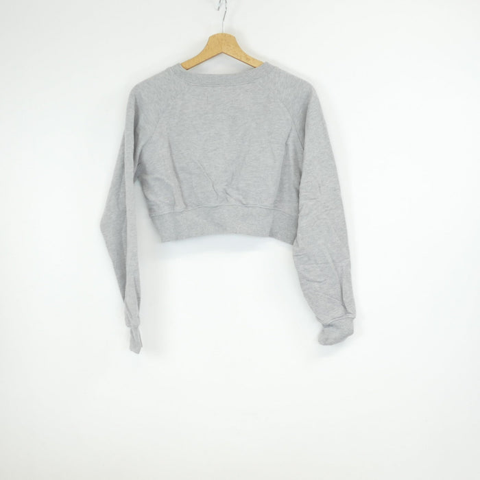 Grauer Damen Pullover, Gr. 38, Barbie MISSGUIDED