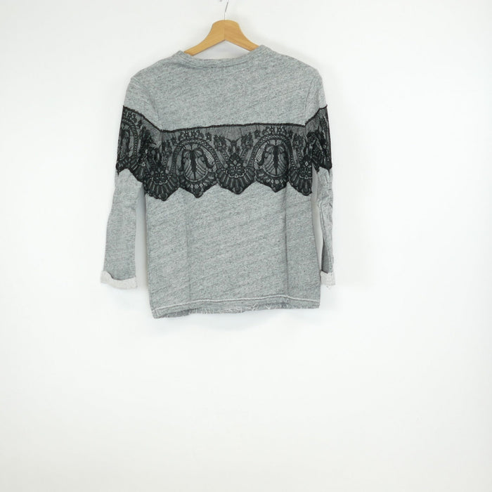 Grau-schwarzer Damen Pullover, Gr. M, ZARA W&B COLLECTION