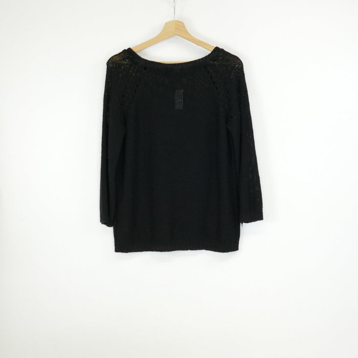 Schwarzer Damen Pullover, Gr. M , H&M BASIC